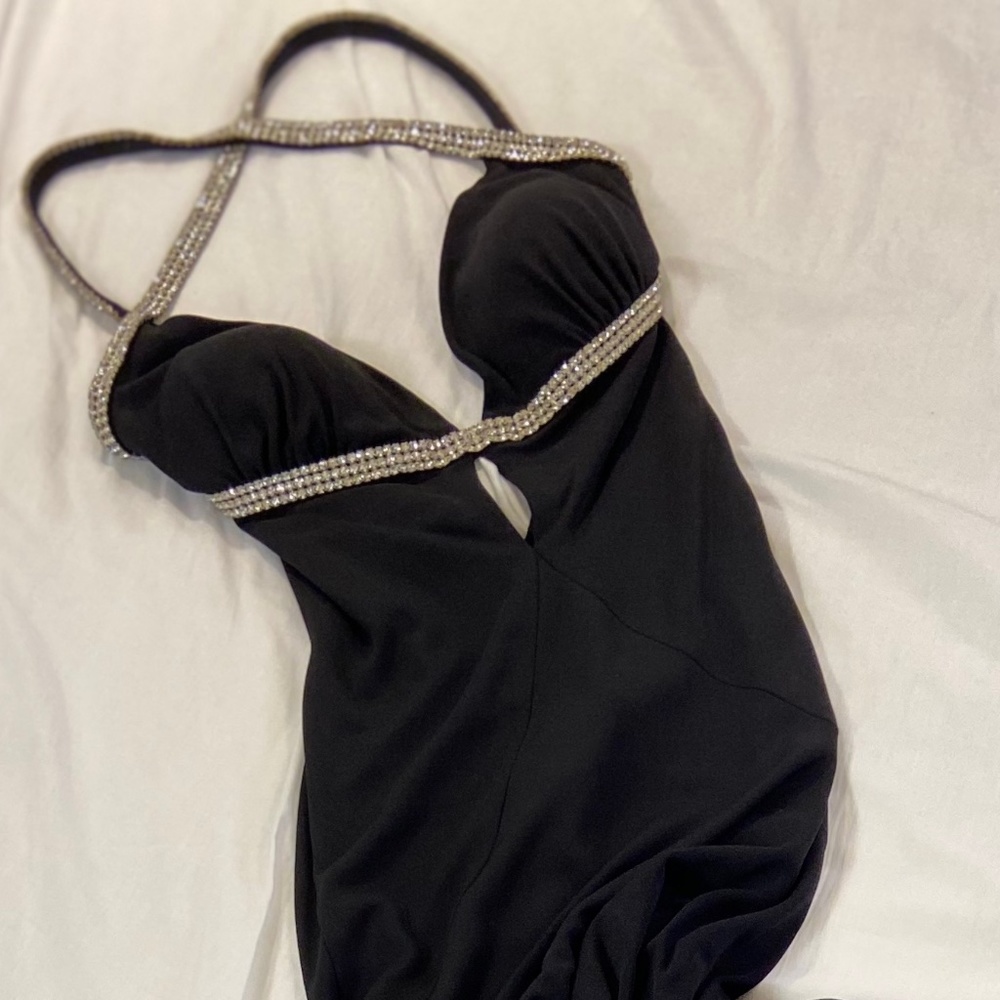 Nicole Batki Evening + Formal Gown Black